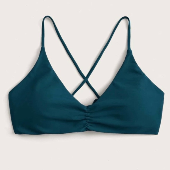 👙 2 for $15 👙 SHEIN crossback lace up bikini top - Picture 3 of 5